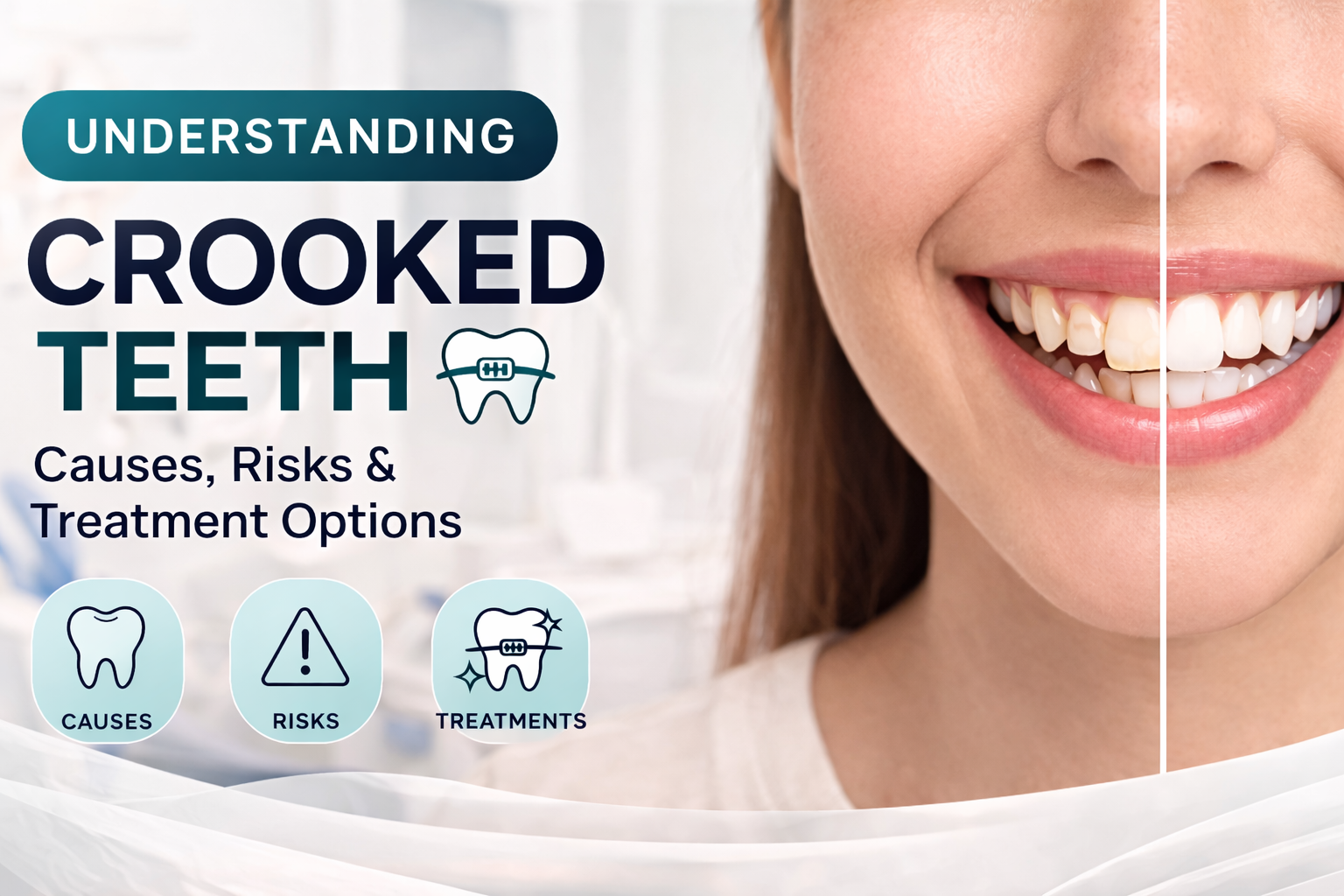 Understanding Crooked Teeth: Causes, Risks, and Treatment Options